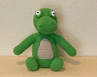 Crocheted Alligator