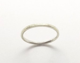 Ring in silver 925 - Ring with faceted texture - Ring unisex man woman - Ring rush solid silver