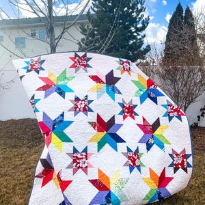 Star Quilt Pattern - Beginner Friendly!