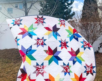Star Quilt Pattern - Beginner Friendly!