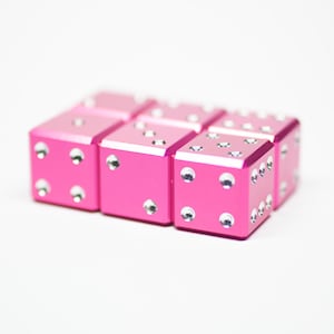 Rubellite D6 - Colección Gemstone - Dados vendidos individualmente