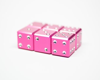 Rubellite D6 - Gemstone Collection - Dice sold individually