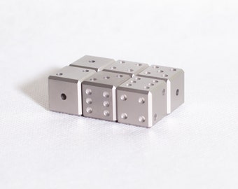 Stainless Steel D6 - Dice sold individually