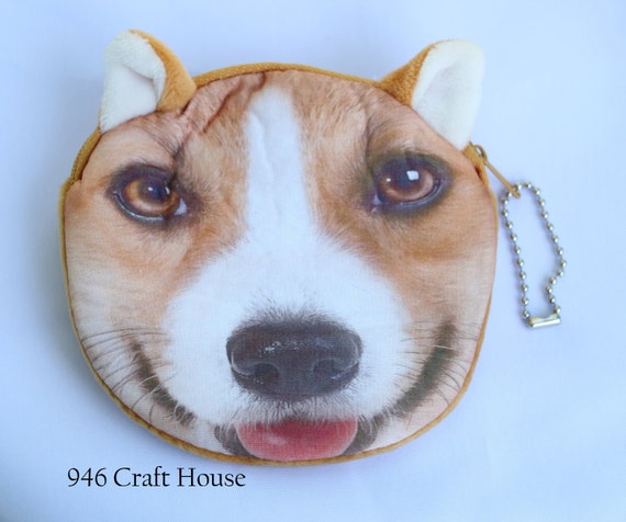 dog face purse