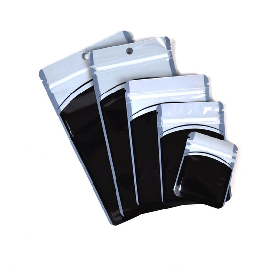 Paquete De 150 Bolsas De Papel Kraft Con Ventana Transparente De 5 X 8 Pulgadas Bolsas De Mylar Pequenas Con Cierre Para Almacenamiento De - Foto 12