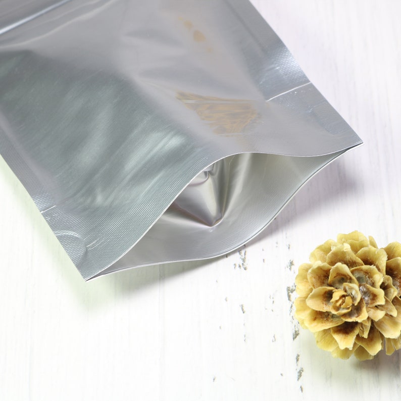 C308 Matte Silver Thick Heavy-duty Aluminum Foil Resealable - Etsy