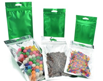 C223 - Confezione Da 100 Sacchetti Richiudibili Con Chiusura A - Foto 2