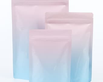 C377 - Borsa portaoggetti QQ Studio Organization, borsa con cerniera e supporto sfumato per lavori artigianali (100 sacchetti/confezione)