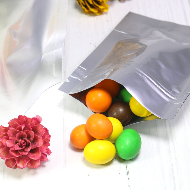 C308 Matte Silver Thick Heavy-duty Aluminum Foil Resealable - Etsy