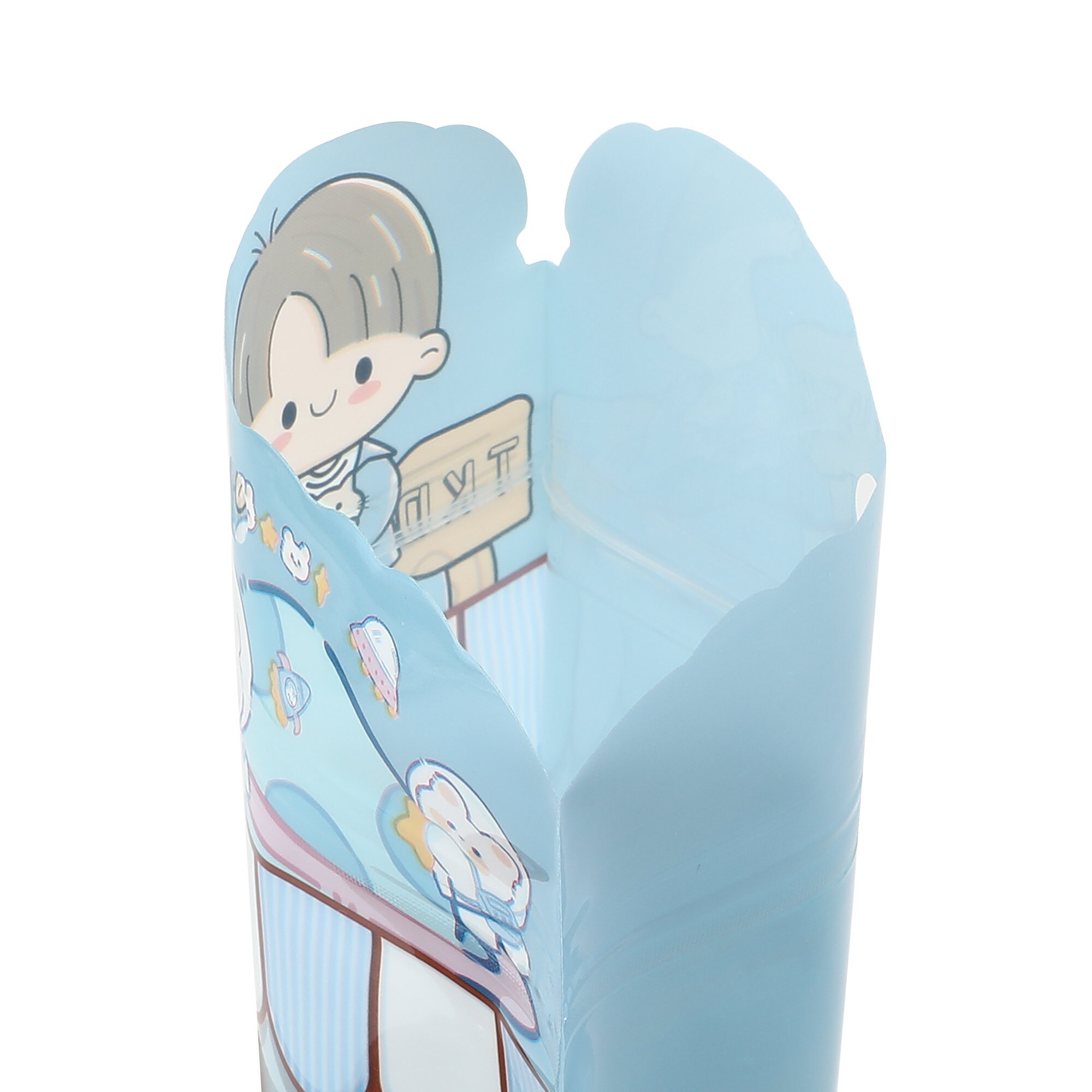 Pack of 50 Assorted Color Storefront Designed Packaging Stand up Bags ...
