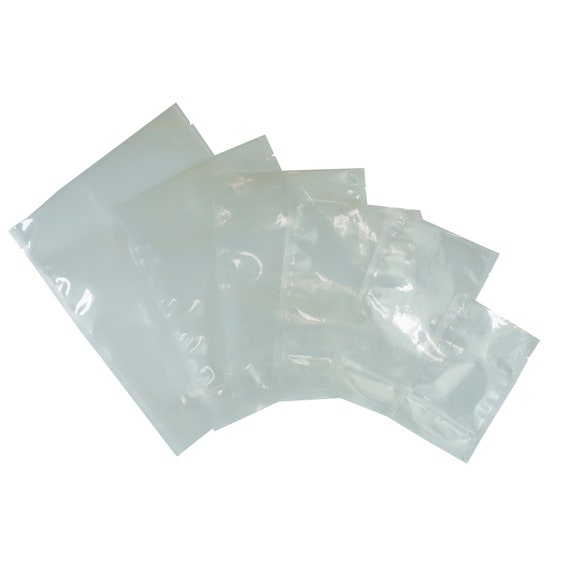 C155 QQ Studio Clear Plastic Freezer Bags Open Top Storage Bags