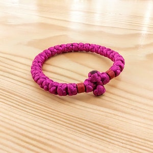 Christian Handmade Thick Prayer Rope Komboskini Bracelet, Chotki Brojanica 33 Knots