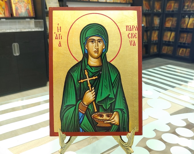 Saint Paraskeva Friday Orthodox Byzantine Religious Icon