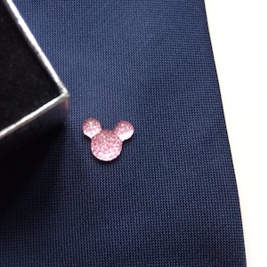 Sparkle Mickey Mouse Tie Tack Pin - Wedding Favor
