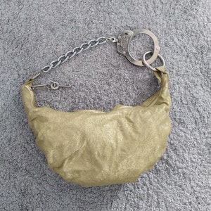 RARE Vintage Cuffz by Linz Vintage Gold Bag - Etsy