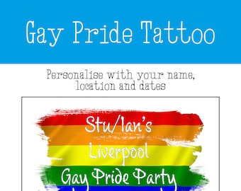 Tattoo,Gay Pride tattoo, LGBT tattoo, Pride tattoo,