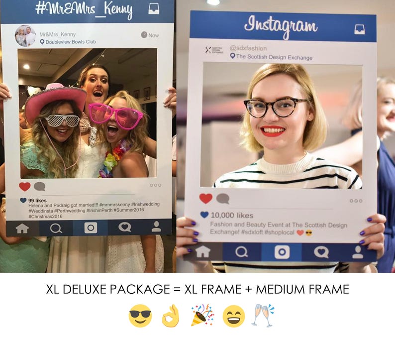 XL Deluxe Selfie Frame Package