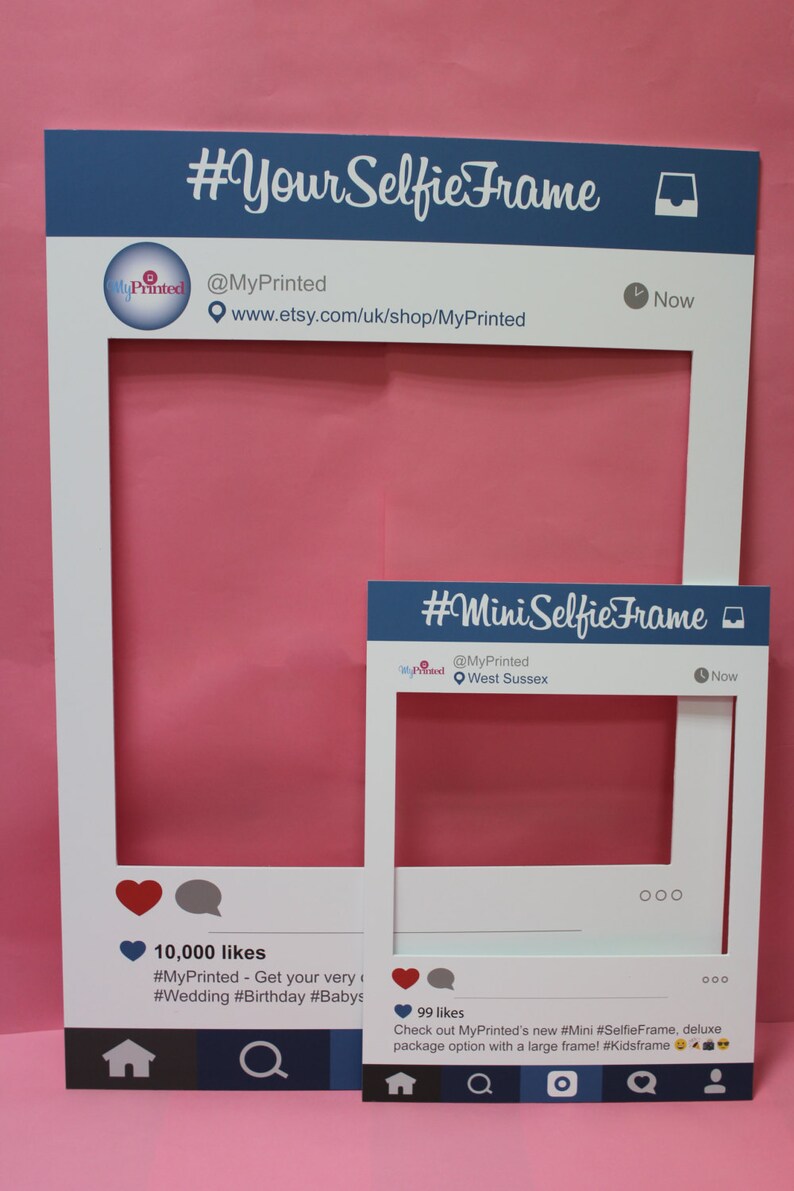 XL Deluxe Selfie Frame Package