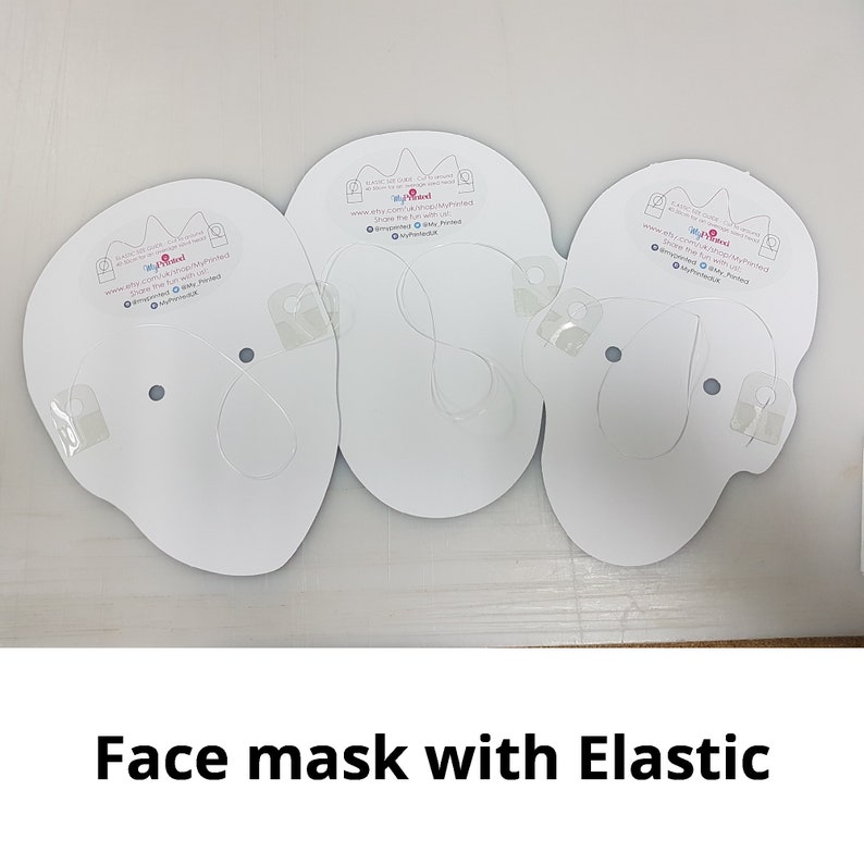 Personalised Photo Face Mask Kits to Wear For Stag & Hen, Bachelorette and Birthday Partys custom novelty fancy dress image 7