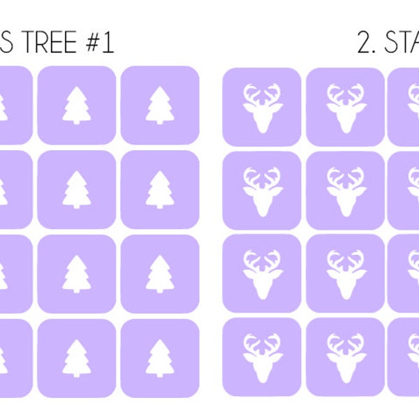 Nail Stencils - Etsy