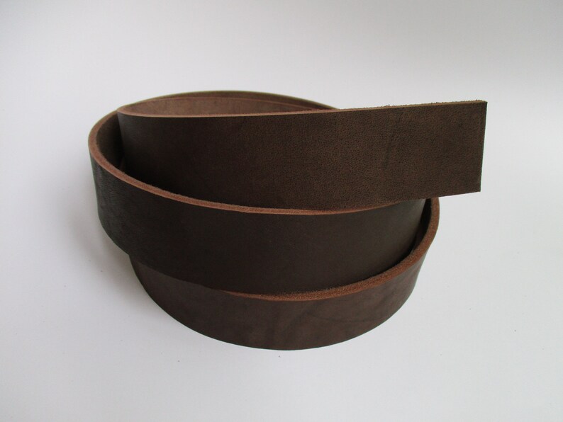 thumbnail image 2 of 9-10 Oz Genuine White Leather Belt Blank - 51-55 Inch Natural Strip For DIY Crafting 2 of 14