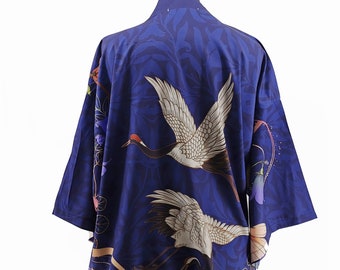 Kimono, Haori, abbigliamento giapponese, giacca kimono, abbigliamento estetico, vestaglia kimono, regali giapponesi