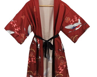 Kimono Robe / Kimono / Kimono Dress / Japanese Clothing / Japanese Kimono / Robe / Haori / Aesthetic Clothing