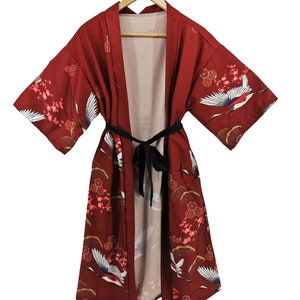 Kimono Robe / Kimono / Kimono Dress / Japanese Clothing / Japanese Kimono / Robe / Haori / Aesthetic Clothing