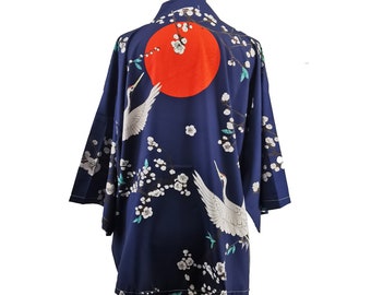 Kimono, Haori, Japanese Clothing, Kimono Jacket, Aesthetic Clothing, Kimono Robe, Japanese Gifts