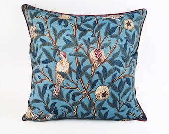 Velvet Decorative Pillows, Cushion Cover, Silk Pillowcase, Throw Pillow, Chinoiserie, Art Gifts, Decorative Cushions, Velvet Cushions