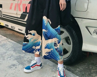 Wide Leg Pants Men - Etsy