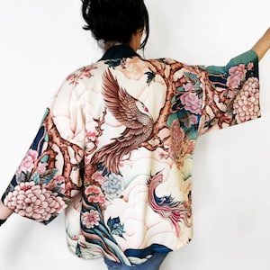 Kimono, Haori, Kimono Jacket, Japanese Clothing, Kimono Jacket, Kimono Robe, Japanese Gifts, Kimono Men, New Design