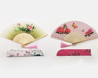 Ventaglio, Ventaglio, Ventaglio pieghevole, Regali giapponesi, Ventaglio giapponese, Giappone, Chinoiserie, Estate