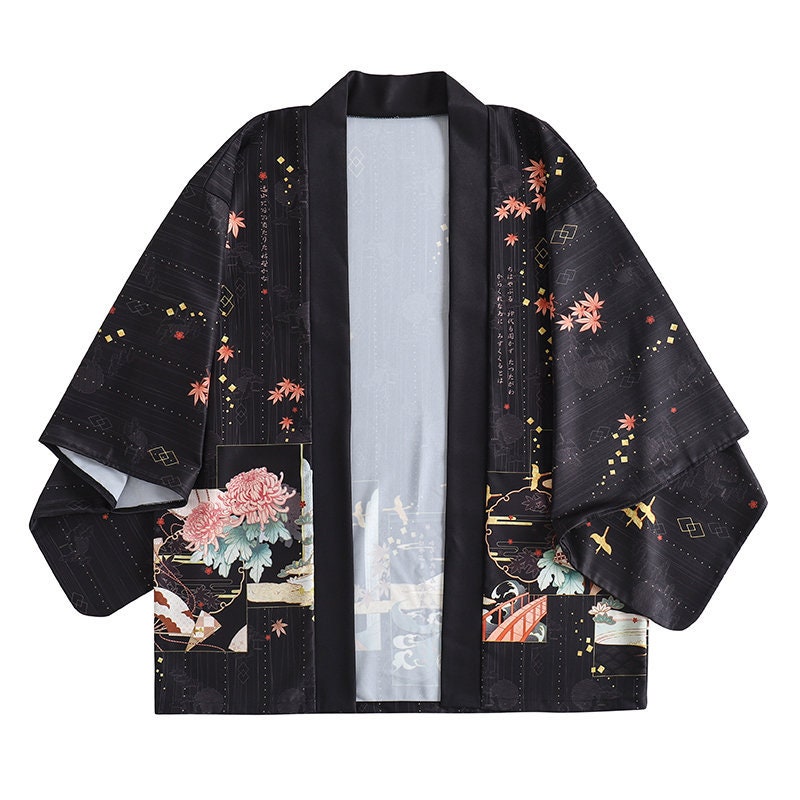 Japan Kimono Haori Kimono Jacketjapanese Clothing Japanese - Etsy UK