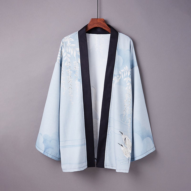 Kimono Haori Japanese Clothing Kimono Jacket Aesthetic - Etsy