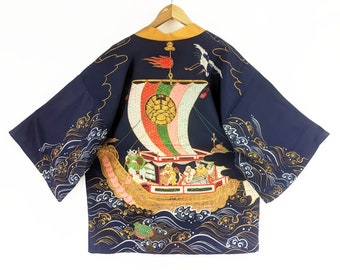 Kimono, Haori, Kimono Jacket, Japanese Clothing, Kimono Robe, Japanese Gifts, Kimono Men, New Design