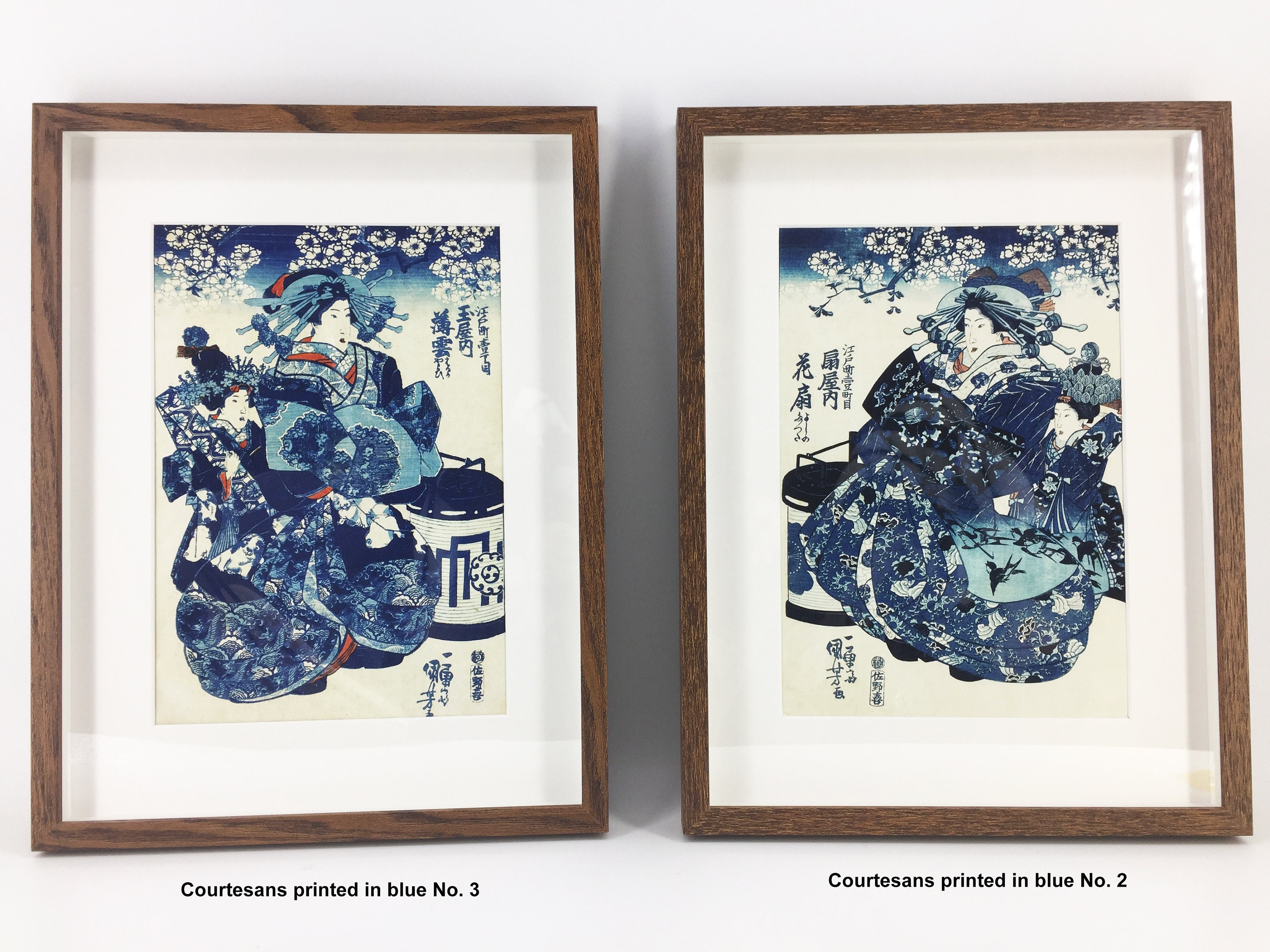 風水吉祥絵画 日本画 紅白梅と富士山〜夫婦鶴〜 油彩 風水画