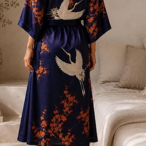 Kimono / Japanese Clothing /Kimono Robe / Japanese Kimono / Kimono Dress image 4