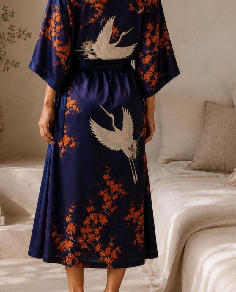 Kimono / Japanese Clothing /Kimono Robe / Japanese Kimono / Kimono Dress image 4