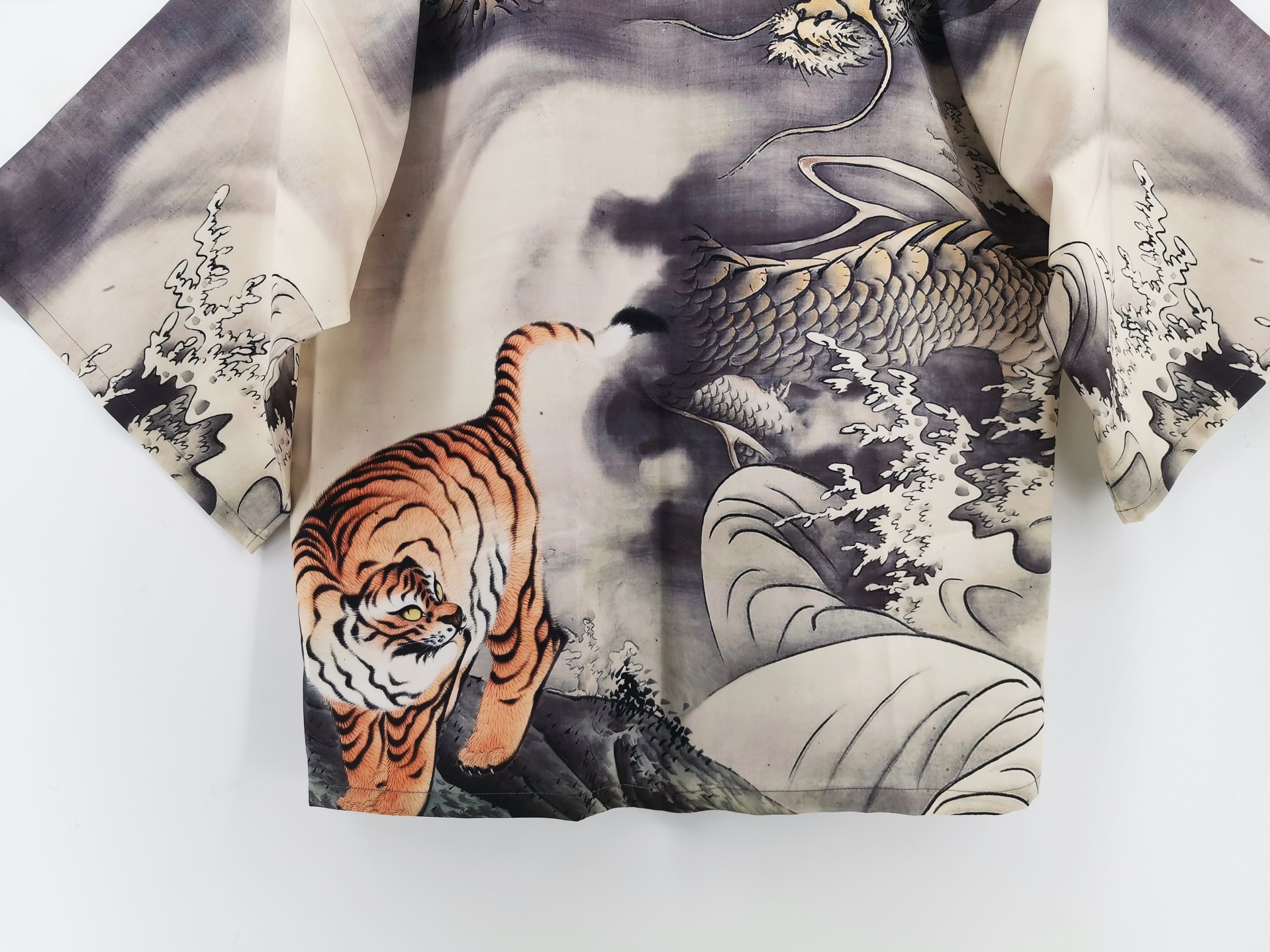 Japanese Streetwear, Haori Kimono Men, Japanese Shirt
