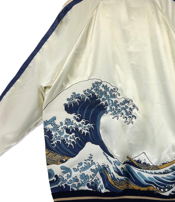 Sukajan Embroidery Souvenir Jacket Bomber Jacket Embroidered