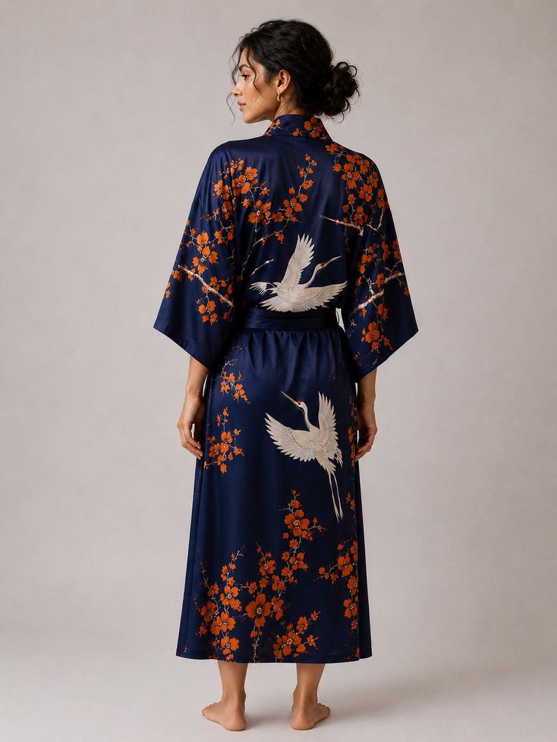 Kimono / Japanese Clothing /Kimono Robe / Japanese Kimono / Kimono Dress image 7