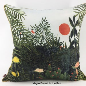 Pillow covers, Decorative pillows, silk pillowcase, tropical decor, Cushion cover, botanical print, pillow covers, Decorative Cushions