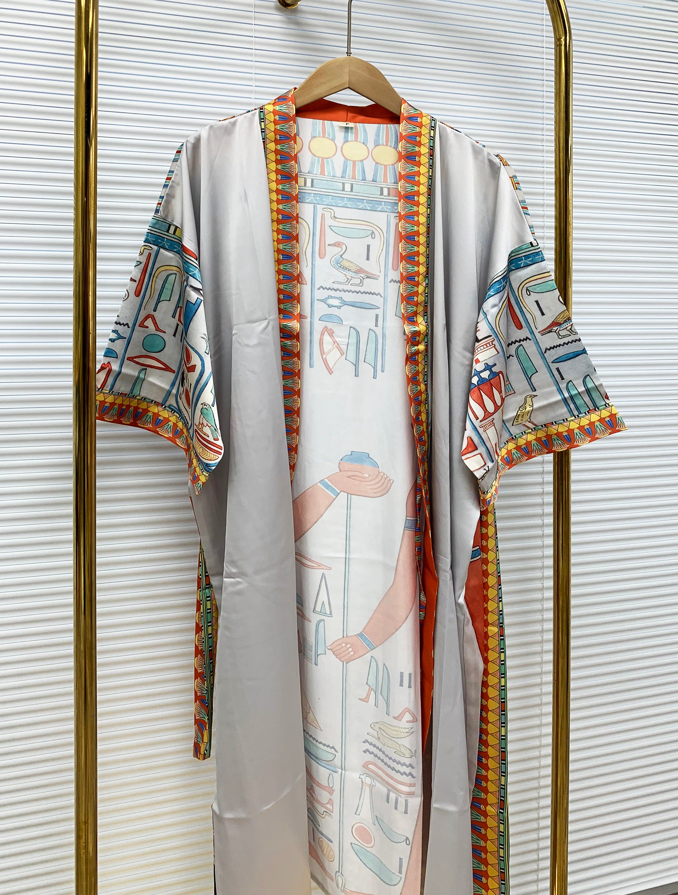 Robe, Egyption, Kimono, Haori, Aesthetic Clothing, Kimono Robe, New ...