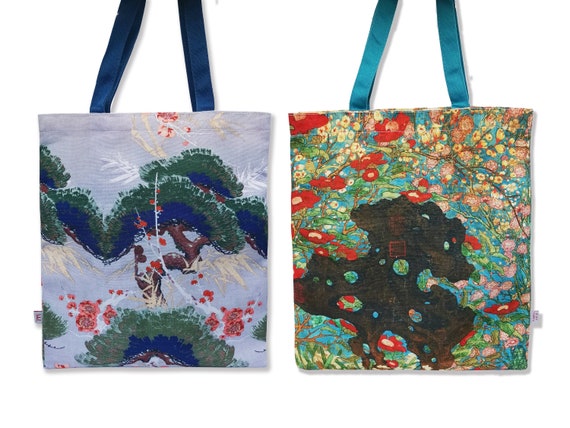 Tote Bag, Tote Bag Canvas, Japanese Art, Japanese Gifts, Canvas Bag, Cotton Tote Bags, Chinoiserie, Shopping Bag, Tote Bags, Chinese Art