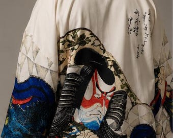 Samurai Kimono, Haori, Japanese Clothing, Kimono Jacket, Aesthetic Clothing, Kimono Robe, Japanese Gifts