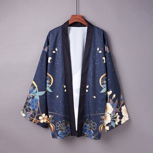 Kimono Haori Japanese Clothing Kimono Jacket Aesthetic - Etsy