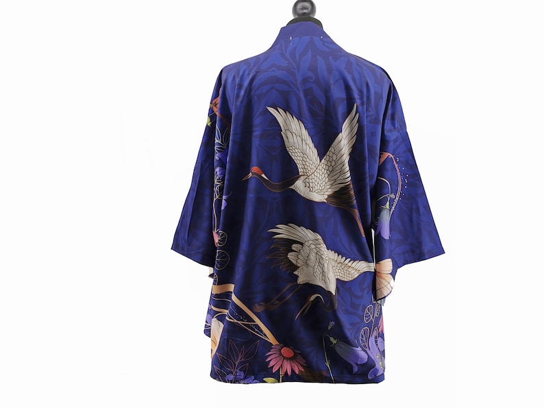 Kimono, Haori, Ropa Japonesa, Chaqueta Kimono, Ropa Estética, Bata Kimono, Regalos Japoneses imagen 3