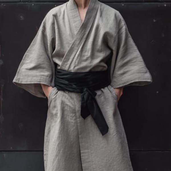 Mens Kimono / Yukata / Kimono / Japanese Kimono / Kimono Traditional / Long Kimono