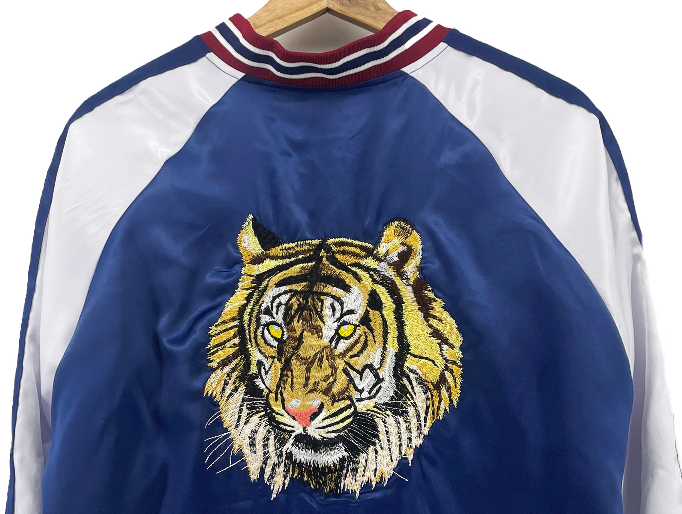 Sukajan Embroidery Souvenir Jacket, Bomber Jacket, Japanese